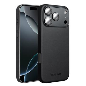 Husă MagSafe iPhone 17 Pro Max Qialino Premium - Negru