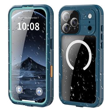 iPhone 17 Pro Max Redpepper IP68 Husă magnetică impermeabilă - Albastru