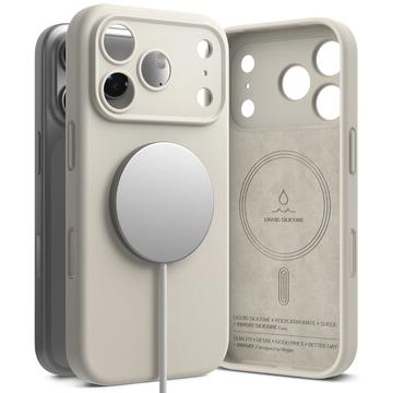 Husă iPhone 17 Pro Max - Ringke Liquid Silicone MagSafe - Piatră