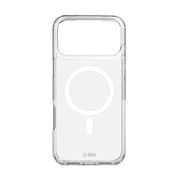 Husă MagSafe iPhone 17 Pro Max SBS Extreme Mag D3O - transparentă