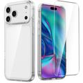 Husă TPU și Geamuri Protecție Ecran iPhone 17 Pro Max - Saii 2-în-1
