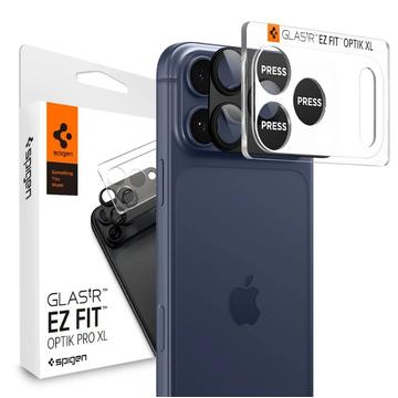 iPhone 17 Pro Max Spigen Glas.tR Ez Fit Optik Pro XL Protector pentru lentilele camerei