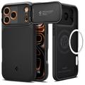 Husă iPhone 17 Pro Max - Spigen Optik Armor Mag - Negru