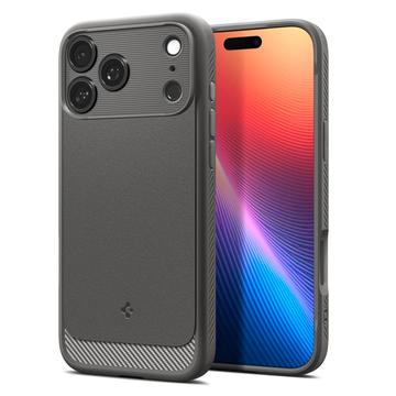 Husă TPU iPhone 17 Pro Max - Spigen Rugged Armor Mag - Gri