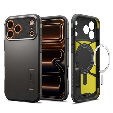 Husă iPhone 17 Pro Max - Spigen Tough Armor T Mag - Gunmetal