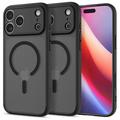Husă iPhone 17 Pro Max - Spigen Ultra Hybrid Mag - Negru de îngheț