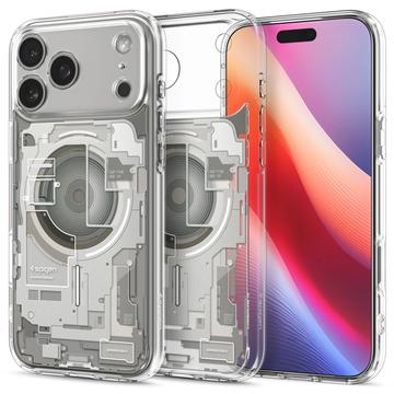 Husă iPhone 17 Pro Max - Spigen Ultra Hybrid Mag - Natural Titanium / Zero One