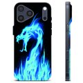 Husă TPU - iPhone 17 Pro Max - Dragon din Foc Albastru