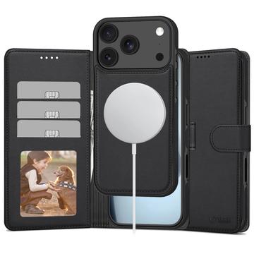 Husa portofel iPhone 17 Pro Max Tech-Protect 2-in-1 - compatibilă cu Magsafe - Negru