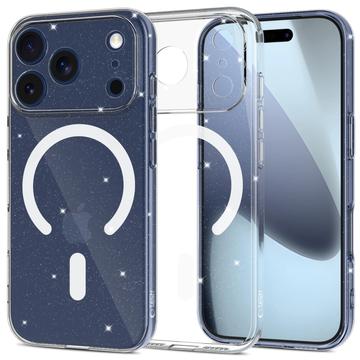 Husă TPU iPhone 17 Pro Max Tech-Protect FlexAir Glitter MagSafe - Transparent