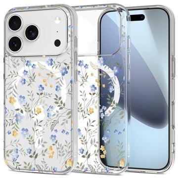 Husă TPU iPhone 17 Pro Max - Tech-Protect FlexAir MagSafe - Flori de primăvară