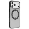 Husă cu 360 Kickstand iPhone 17 Pro Max Torras O Fitness - Compatibil MagSafe - Negru