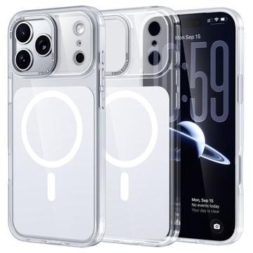 iPhone 17 Pro Max Husă hibridă în două tonuri - compatibilă cu MagSafe - alb