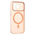 Husă iPhone 17 Pro Momax CaseForm Lite MagSafe - portocaliu transparent
