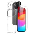 Set de protecție 3 în 1 iPhone 17 Pro Northjo - Transparent