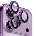 Set de protecție pentru obiectivul camerei iPhone 17 Pro/17 Pro Max Northjo - Violet