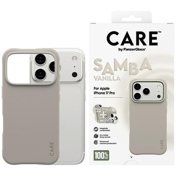 Husă iPhone 17 Pro PanzerGlass Care Fashionable Samba - compatibilă cu MagSafe - Vanilie