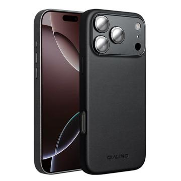 Husă MagSafe iPhone 17 Pro Qialino Premium - Negru