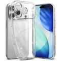 Husă TPU iPhone 17 Pro - Ringke Air Glitter - Transparent