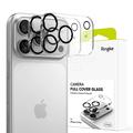 Protector complet pentru lentilele camerei iPhone 17 Pro Ringke - 2 buc. - Negru / Transparent