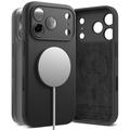 Husă iPhone 17 Pro - Ringke Liquid Silicone MagSafe - Negru