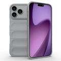 Husă TPU iPhone 17 Pro - Rugged - Gri Deschis