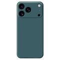 Husă din silicon rezistentă la șocuri pentru iPhone 17 Pro - Verde negricios