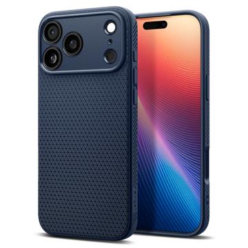 Husă TPU iPhone 17 Pro Spigen Liquid Air - albastru marin