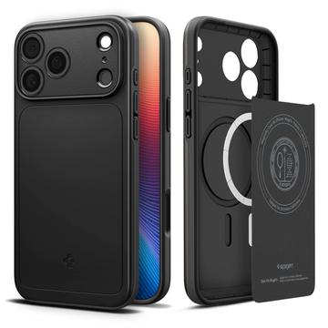 Husă MagSafe iPhone 17 Pro Spigen Thin Fit Mag - Negru