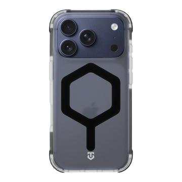 Husă iPhone 17 Pro Tactical MagForce Hexagon - Compatibilă cu MagSafe - Negru / Transparent
