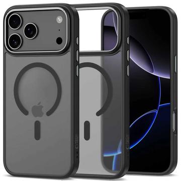 Husă iPhone 17 Pro Tech-Protect CamEdge - Compatibilă cu MagSafe - Negru mat / Gunmetal