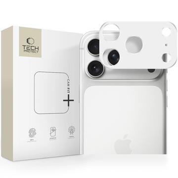 Protector de cameră din aluminiu iPhone 17 Pro Tech-Protect Camalloy Fit+ - Argintiu