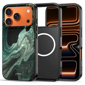 Husă MagSafe iPhone 17 Pro Tech-Protect Lamano - Aură verde