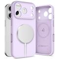 Husă din silicon lichid iPhone 17 Pro Tech-Protect - MagSafe compatibil - Mov