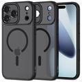 Husă iPhone 17 Pro Tech-Protect MagCam - compatibilă cu MagSafe - negru mat