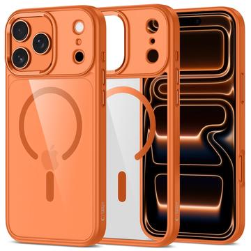 Husă iPhone 17 Pro Magmat Tech-Protect - Compatibilă MagSafe - Portocaliu / Clar