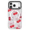 Husă MagSafe TPU iPhone 17 Pro Youngkit Sweetheart Story - Cireașă