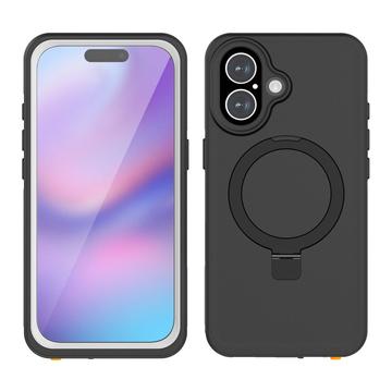 iPhone 17 Redpepper IP68 MagSafe Husă impermeabilă cu Kickstand - negru