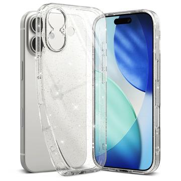 Husă TPU iPhone 17 - Ringke Air Glitter - Transparent