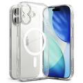 Husă Hibrid iPhone 17 - Ringke Fusion Magnetic - Transparent