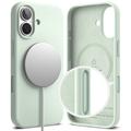 Husă iPhone 17 - Ringke Liquid Silicone MagSafe - Mentă moale