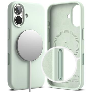Husă iPhone 17 - Ringke Liquid Silicone MagSafe - Mentă moale