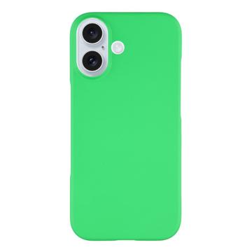 Husă Plastic Cauciucat iPhone 17 - Verde