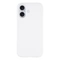 Husă Plastic Cauciucat iPhone 17 - Alb