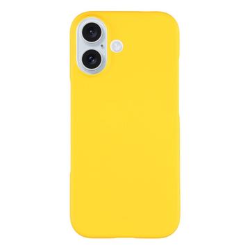 Husă Plastic Cauciucat iPhone 17 - Galben