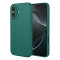 Husă din silicon rezistentă la șocuri pentru iPhone 17 - Verde negricios