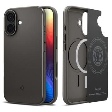 Husă MagSafe iPhone 17 Spigen Thin Fit Mag - Bronz