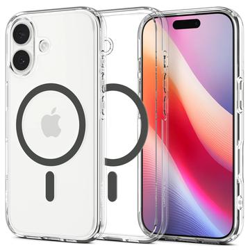 Husă iPhone 17 - Spigen Ultra Hybrid Mag - Grafit / Clar