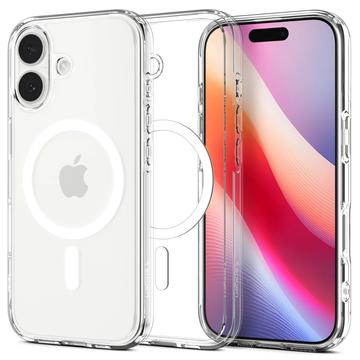 Husă iPhone 17 - Spigen Ultra Hybrid Mag - Alb / Clar