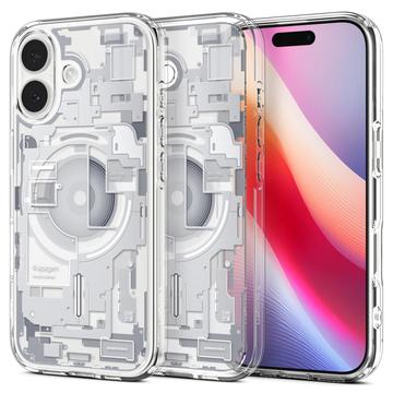 Husă iPhone 17 - Spigen Ultra Hybrid Mag - Alb / Zero One